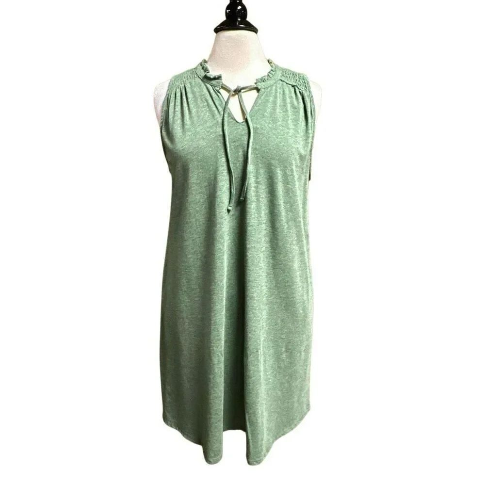 Merona Women’s Olive Sleeveless Dress Sz XL NEW